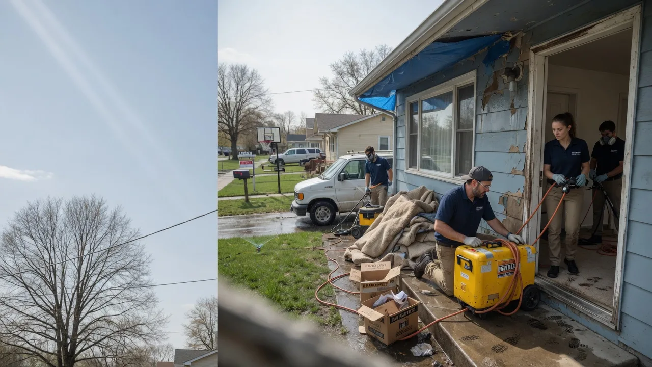 Basement Flood Cleanup in Plymouth, PA near me